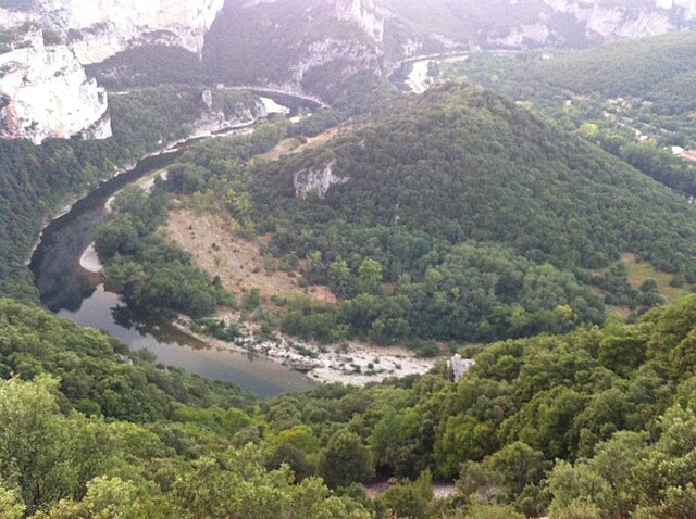 La rivière Ardèche