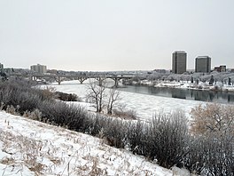 During the winter months, average temperatures in Saskatoon can be as cold as −20.7°C.
