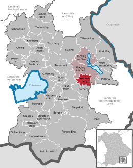 Wonneberg - Localizazion