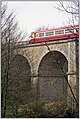 En 1989, un autorail X 4300 en provenance de Chartres franchit la rivière Yerres juste avant d'entrer en gare de Courtalain St Pellerin[Note 1].