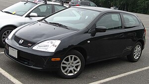 2002-2003 Honda Civic photographed in USA.