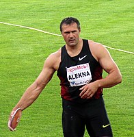 Der aktuelle Olympiasieger und EM-Dritte von 1998 Virgilijus Alekna wurde wie schon vor vier Jahren Vizeweltmeister