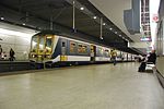 A train at City Thameslink station in 2008