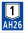 AH26 (N1) sign.svg