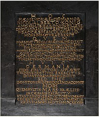 Epitaph für Albrecht Nikolaus König († 1637) in der Franziskanerkirche FR