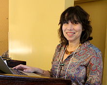 Lecturing at SkeptiCal - Berkeley, CA - April 21, 2012 - "The Philosophical Baby: What Children's Minds Tell us about Truth, Love and the Meaning of Life" Alison Gopnik SkeptiCal.jpg