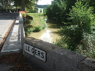 Le Gers à Auterrive.