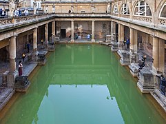 The Great Bath viewed from above.
