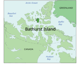 Location of Bathurst Island