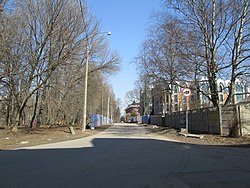 Вид от 1-й Никитинской улицы