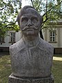 Bust of Imre Révész by József Ács . - Katona József Park, Kecskemét, Bács-Kiskun County, Hungary.