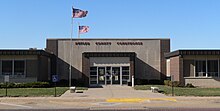 Butler County, Nebraska courthouse from E 2.JPG