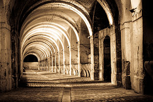 11: One of two Sant Ferran Castle's stables in Figueres. Asarola