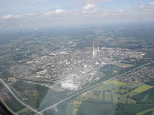 Luchtfoto Chemiepark Marl