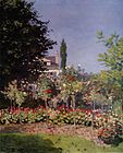 Flowering Garden at Sainte-Adresse, 1866, Musée d'Orsay, Paris.