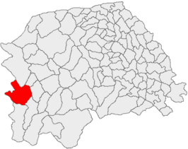 Kaart van Coșna