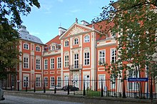 Czapski Palace in Warsaw, 1712–1721, reflects rococo's fascinations of oriental architecture