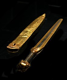Dagger of Ahmose I, Luxor Museum Dagger of Ahmose I Luxor Museum.jpg