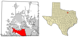 Flower Mound – Mappa