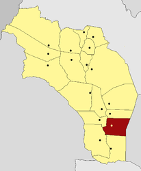Dipartimento di General Ocampo – Mappa