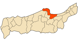 Distretto di Tipasa – Mappa