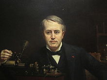 Thomas Alva Edison portrait