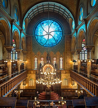 美国纽约市曼哈顿华埠的埃尔德里奇街犹太会堂