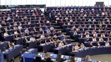 Файл: воодушевляющая речь Франса Тиммерманса перед парламентом ЕС.webm