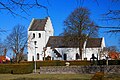 Glumslövin kirkko on otettu käyttöön 1100-luvulla.