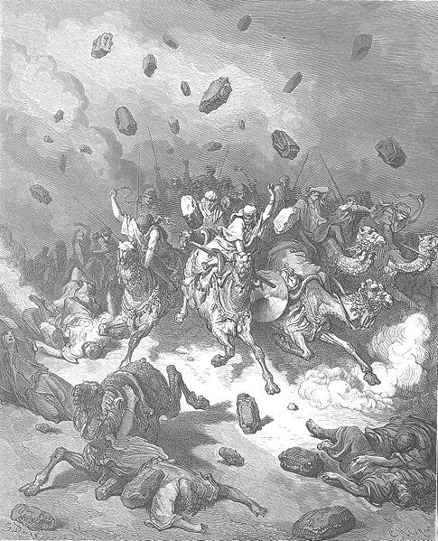 File:Gustave Doré - Destruction of the Army of the Amorites.jpg