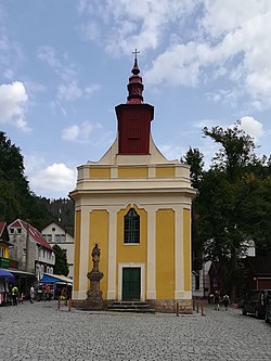 Kostel sv. Jana Nepomuckého ve Hřensku
