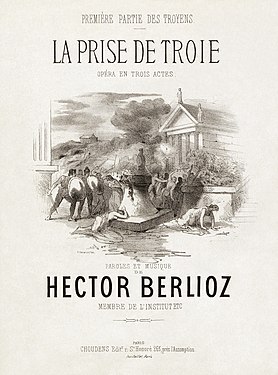 La Prise de Troie: Part I of Les Troyens. First edition.
