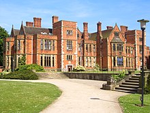 Heslington Hall was built in 1568 Heslington Hall - panoramio.jpg