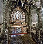 Marian grotto, St. Michael's Monastery gardens