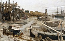 船大工の作業場 (c.1875)