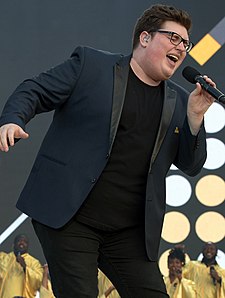 Smith performing in 2016