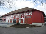 Jugendheim Pestalozzihaus, Scheune mit Werkstatt