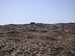 منظر عام لكوم أبو بلو - المقبرة في العصر اليوناني-الروماني