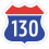 Korea Expressway No.130.svg