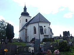 Kostel Nanebevzetí Panny Marie, východní pohled