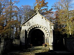 Chapelle funéraire des Le Mercier des Alleux - Bucher de Chauvigné. Cimetière paroissial du Châtellier (35)