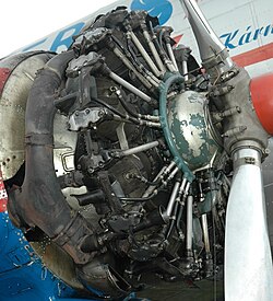 AS–62IR motor Li–2-be építve