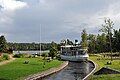 März: Die Diana im Göta-Kanal bei Forsvik