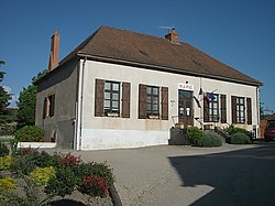 Skyline of Monétay-sur-Allier