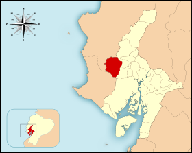 Localisation de Canton de Pedro Carbo