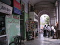 A small mosque in Dehli, probably in a Bazaar