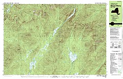 The southern half of same area about a century later (1979) in a 7.5- by 15-minute metric map at 1:25,000.