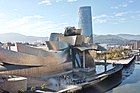 Het Guggenheim Museum in Bilbao is een voorbeeld van deconstructivisme
