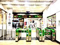 JR東日本新幹線改札機 長岡駅（2017年11月）EG10 旧型新幹線改札
