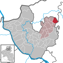 Kaart van Oberdreis